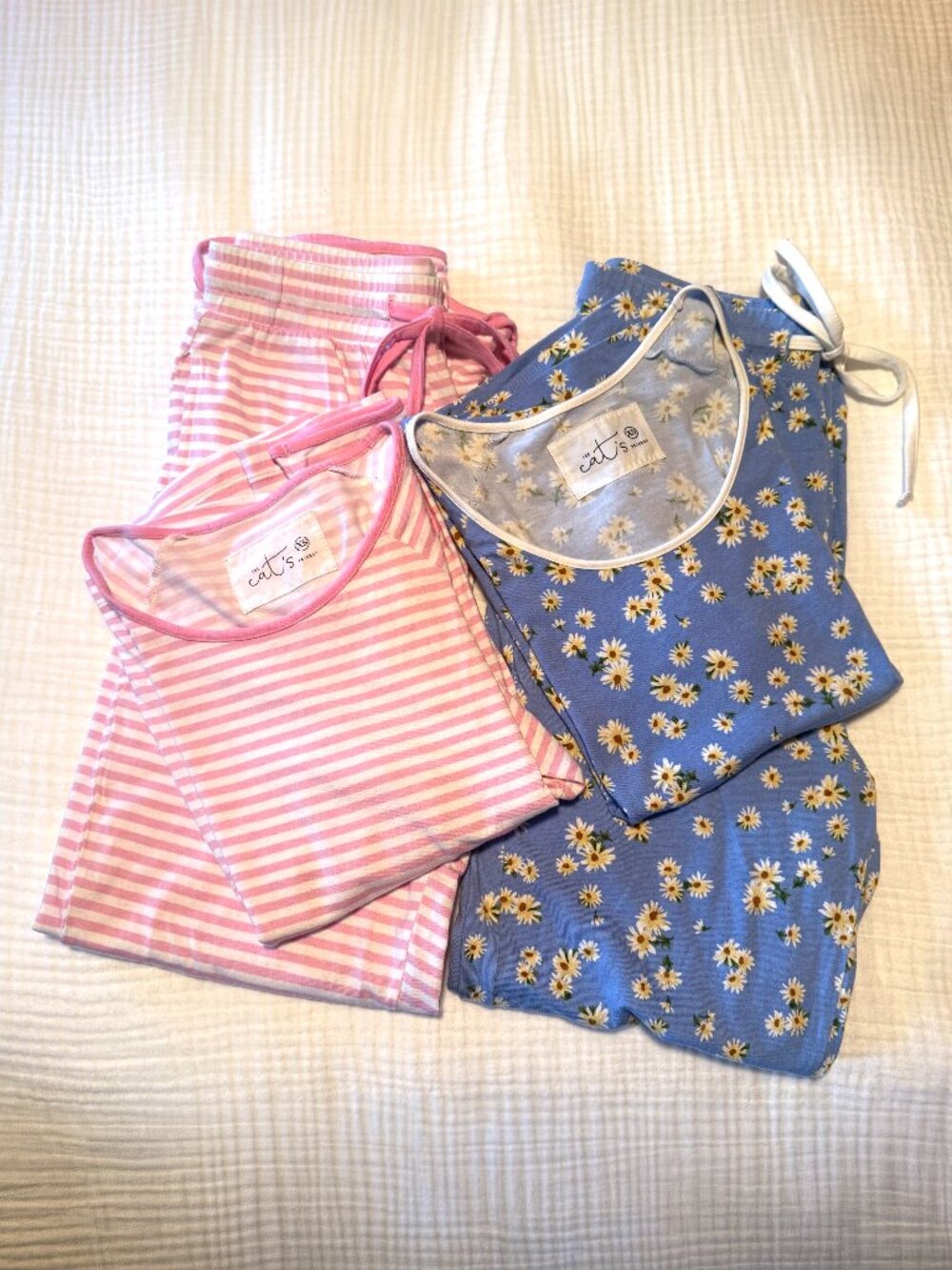 The Cat's Pajamas, Pima Knit Simple Set - 2 Pairs!